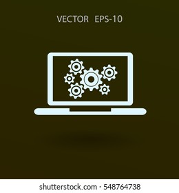Icono SEO. ilustración vectorial