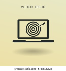 Icono SEO. ilustración vectorial