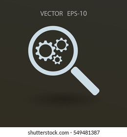 Icono SEO. ilustración vectorial