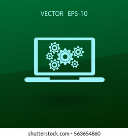 Icono SEO. ilustración vectorial