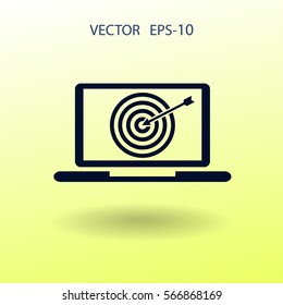 SEO icon. vector illustration