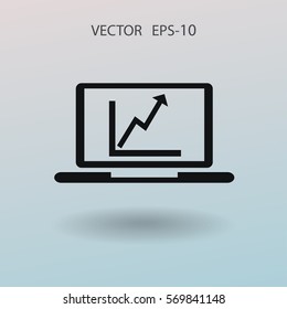 Icono SEO. ilustración vectorial