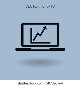 Icono SEO. ilustración vectorial