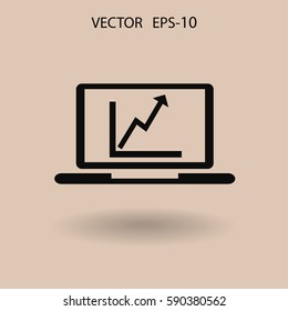 Icono SEO. ilustración vectorial