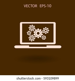 Icono SEO. ilustración vectorial