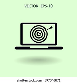 SEO icon. vector illustration
