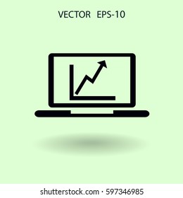 Icono SEO. ilustración vectorial