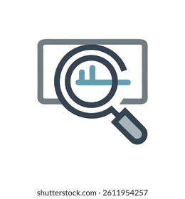 seo icon vector illustration style