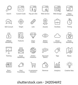 SEO icons