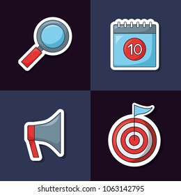 seo icons design