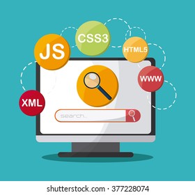 SEO icons design 