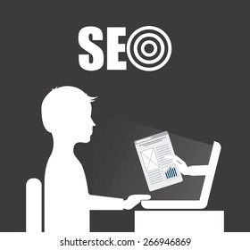 seo icons design, vector illustration eps10 graphic 