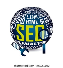 seo icons design, vector illustration eps10 graphic 