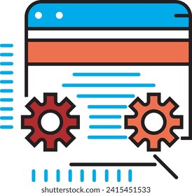 SEO icons mobile phone search niche system