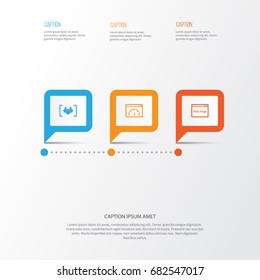 SEO Icons Set. Collection Of Questionnaire, Loading Speed, Website And Other Elements. Also Includes Symbols Such As Browser, Web, Page.