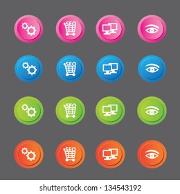 SEO icons,vector