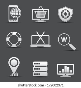 Seo icons,vector