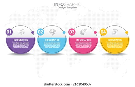 SEO Infografía 4 pasos para el contenido, diagrama, diagrama de flujo, pasos, partes, línea de tiempo, flujo de trabajo, gráfico. 