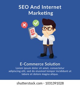 SEO and internet marketing e-commerce solution description
