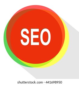 seo. Internet template. Vector icon.