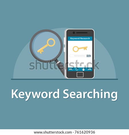 SEO Keyword searching in smartphone