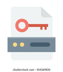 Seo Keyword Vector Icon