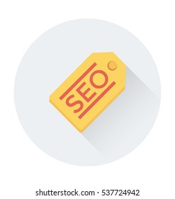 Seo Keyword Vector Icon