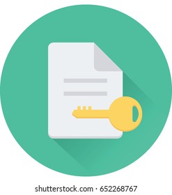 Seo Keyword Vector Icon