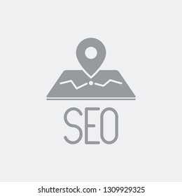 Seo local map icon