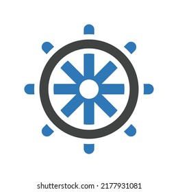 Seo management icon. Simple editable vector graphics.