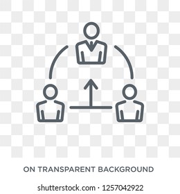 Seo Management icon. Trendy flat vector Seo Management icon on transparent background from Programming collection. High quality filled Seo Management symbol use for web and mobile