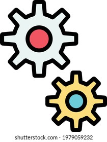 seo and marketing flat icons