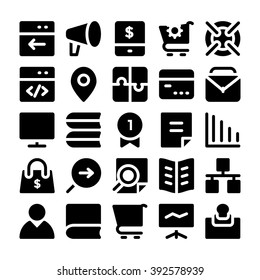 SEO and Marketing vector icon 7