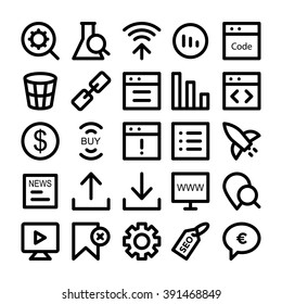 SEO and Marketing vector icon  8