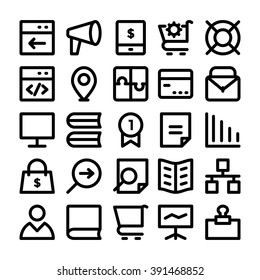 SEO and Marketing vector icon  8