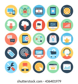 SEO and Marketing Vector Icons 2