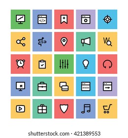 SEO and Marketing Vector Icons 3