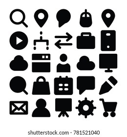 
SEO and Marketing Vector Icons 3
