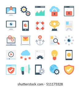 SEO and Marketing Vector Icons 5