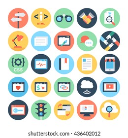 SEO and Marketing Vector Icons 6