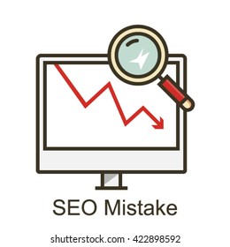 Seo Mistake icon