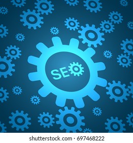SEO optimization abstract vector background
