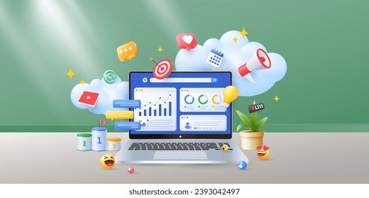 Seo optimization Analytics Digital marketing Illustrations design