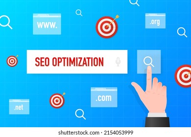 Seo optimization, great design for any purposes. Web design isometric concept