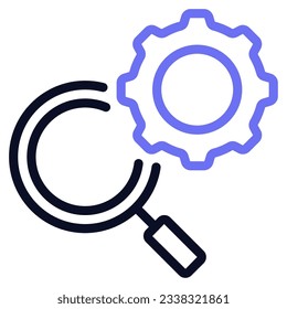 SEO Optimization Icon can be used for web, mobile app, infographic, etc
