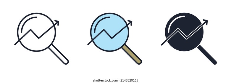 SEO optimization icon symbol template for graphic and web design collection logo vector illustration