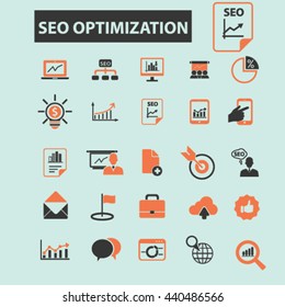 seo optimization icons