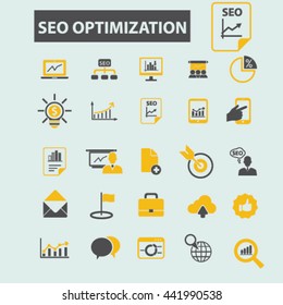 seo optimization icons