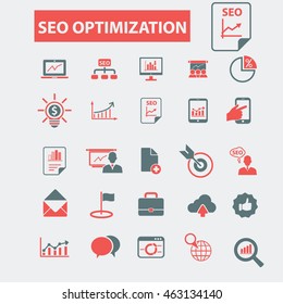 seo optimization icons