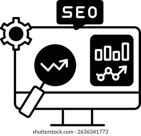  SEO Optimization   illustration with isolated background